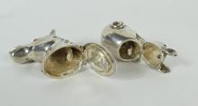 2 STERLING ANIMAL FORM VESTAS