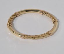 9CT GOLD BANGLE