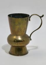 ANTIQUE BRASS THISTLE MEASURE