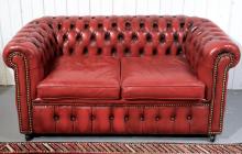 LEATHER CHILD'S SOFA