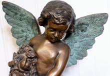 BRONZE CHERUB