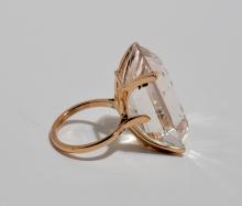 MAGNIFICENT MORGANITE RING