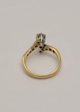 18KT GOLD DIAMOND RING