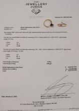 18KT GOLD DIAMOND RING