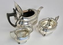 STERLING TEA SET