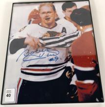 AUTOGRAPHED BOBBY HULL PHOTO
