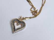 DIAMOND HEART PENDANT