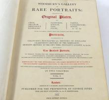 TWO 1816 VOLUMES: WOODBURN'S GALLERY OF RARE PORTRAITS