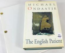 MICHAEL ONDAATJE'S "THE ENGLISH PATIENT" VOLUME & SCREENPLAY
