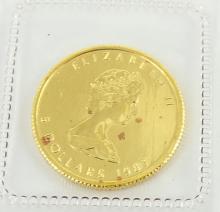 CANADIAN GOLD COIN - no tax