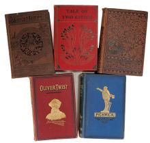 19TH CENTURY CHARLES DICKENS VOLUMES
