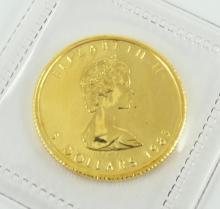 CANADIAN GOLD COIN - no tax