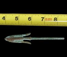 ANCIENT BRONZE ARROWHEAD