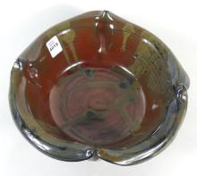 SIGNED POTTERY BOWL