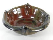 SIGNED POTTERY BOWL