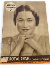 1936 RARE VINTAGE COPIES OF WEEKLY ILLUSTRATED MAGAZINE