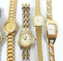 6 LADIES' BRACELET WATCHES