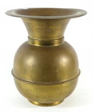 ANTIQUE BRASS SPITTOON