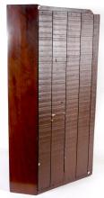 ANTIQUE MAHOGANY CORNER CABINET