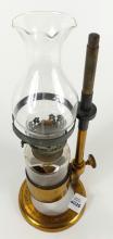 19TH CENTURY MICROSCOPISTS LAMP