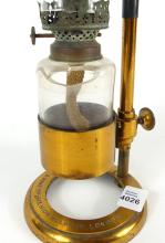 19TH CENTURY MICROSCOPISTS LAMP