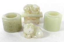 CHINESE JADE CARVINGS