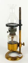 19TH CENTURY MICROSCOPISTS LAMP