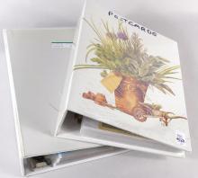 TWO ALBUMS OF POSTCARDS