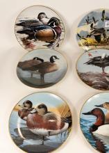 "AMERICAN WATERBIRDS" PLATE SET