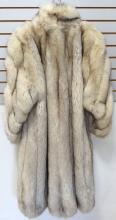 ROYAL FURS WHITE FOX COAT