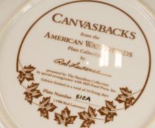 "AMERICAN WATERBIRDS" PLATE SET