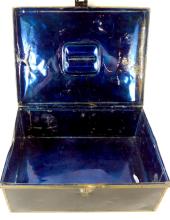 TWO VINTAGE STORAGE BOXES
