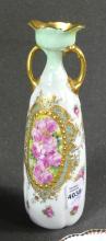 ANTIQUE ROYAL DOULTON VASE & PLATE SET