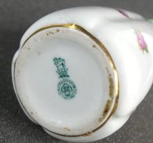 ANTIQUE ROYAL DOULTON VASE & PLATE SET