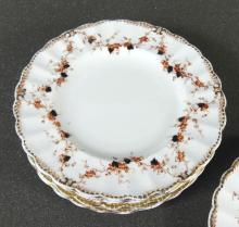 ANTIQUE ROYAL DOULTON VASE & PLATE SET