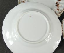 ANTIQUE ROYAL DOULTON VASE & PLATE SET