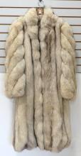 ROYAL FURS WHITE FOX COAT