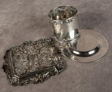 THREE STERLING ITEMS