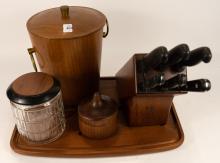 TEAK KITCHEN ITEMS