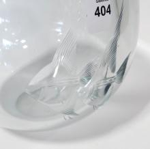 HEAVY CRYSTAL "FISH" VASE