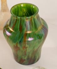 FIVE PIECES OF ART GLASS