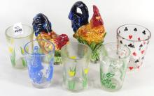 VINTAGE GLASSES & SHAKERS
