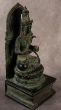 ANTIQUE BRONZE BUDDHIST SCULPTURE