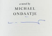 SIGNED COPY OF "THE ENGLISH PATIENT" BY MICHAEL ONDAATJE