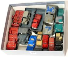 VINTAGE TOY CARS AND TRUCKS