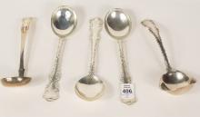 STERLING SPOONS AND LADLES