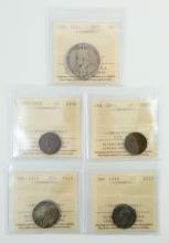 GRADED CANADIAN COINS
