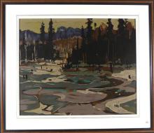 TOM THOMSON SILKSCREEN