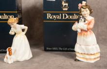 TWO ROYAL DOULTON FIGURINES