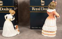 TWO ROYAL DOULTON FIGURINES